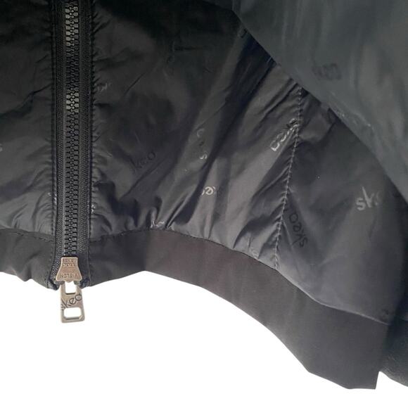 Skea NWTs Black Winter Skirt Zipper Logo Thinsulate size 6 - Picture 6 of 9